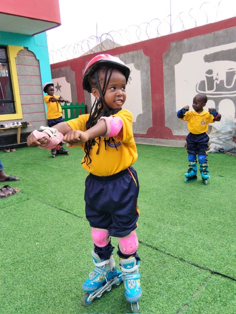 Pupils enjoying a learning experience