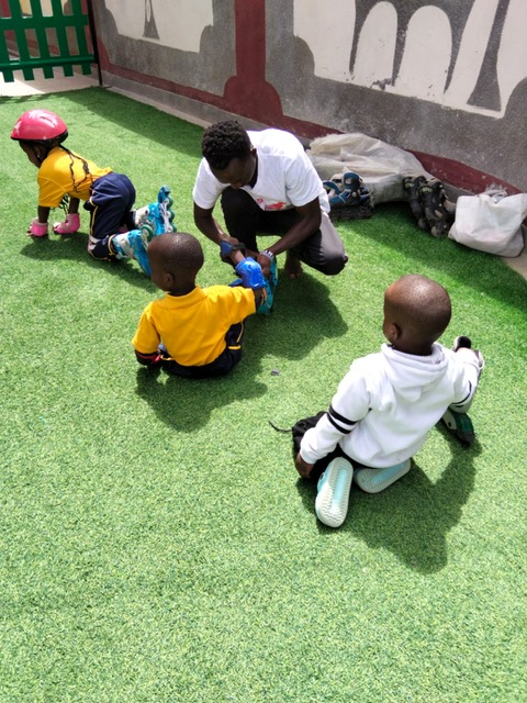 Pupils enjoying time together